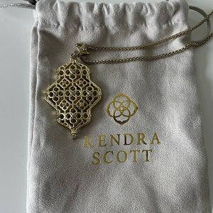 Kendra Scott Gold Pendant Necklace
